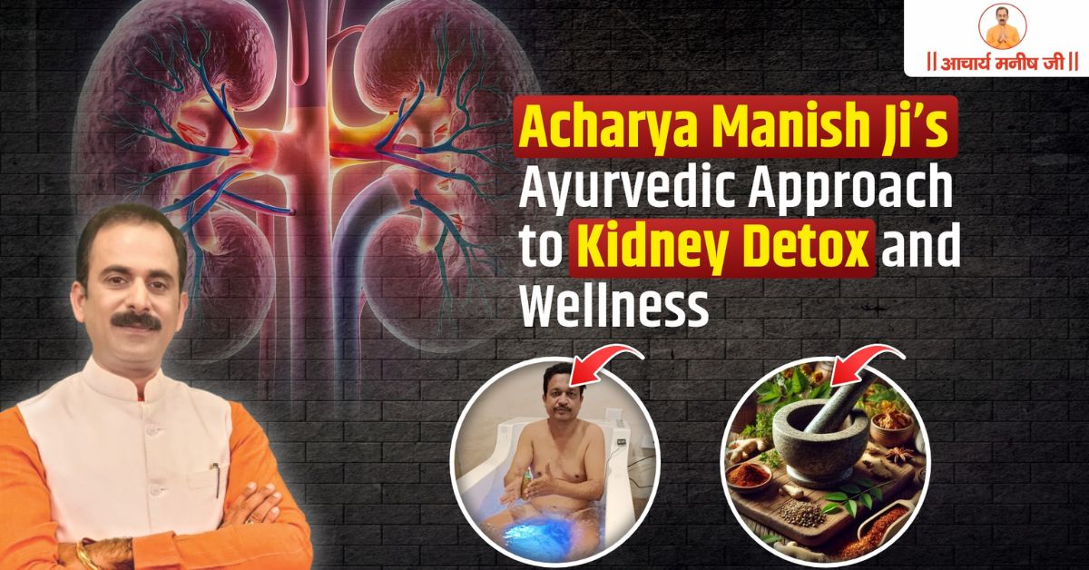 Acharya Manish Ji’s Ayurvedic Approach to Kidney Detox and Wellness