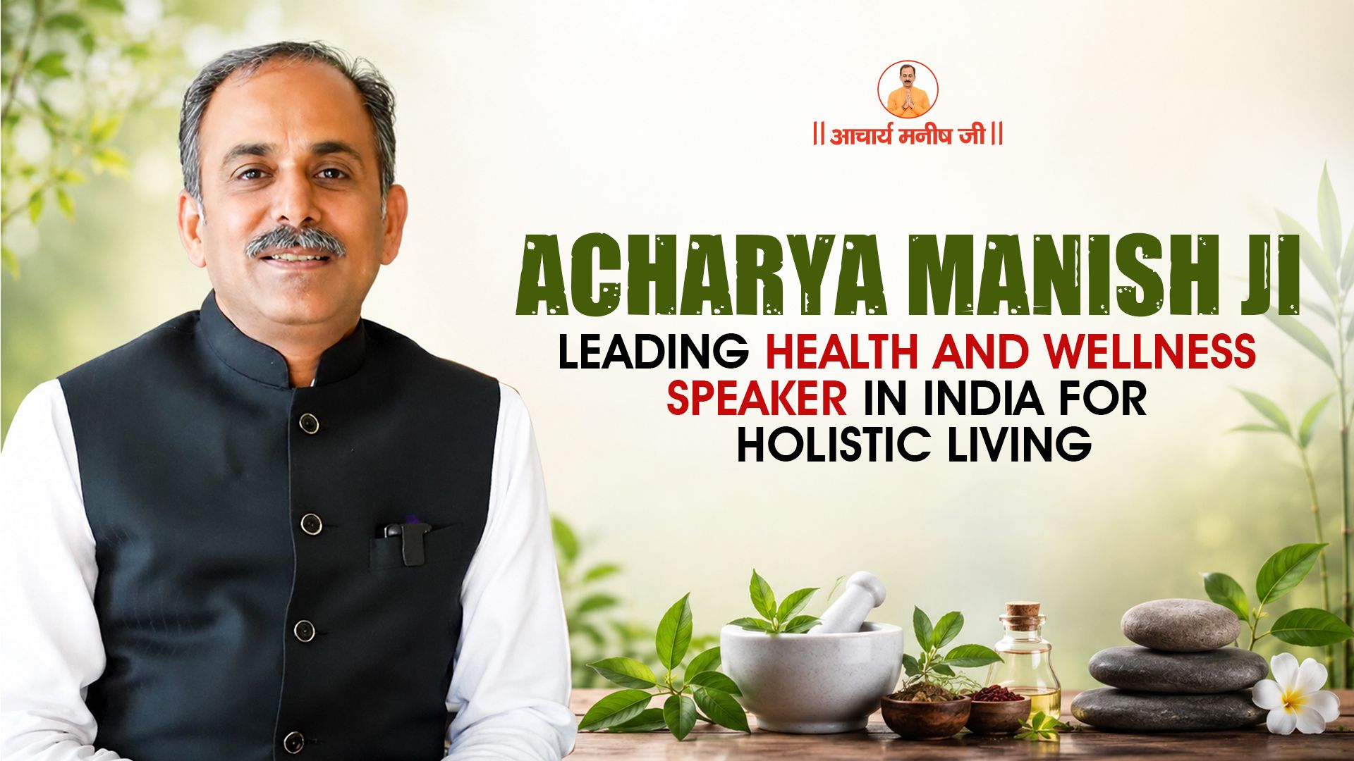 Acharya Manish Ji: Leading Health and Wellness Speakers in India for Holistic Living