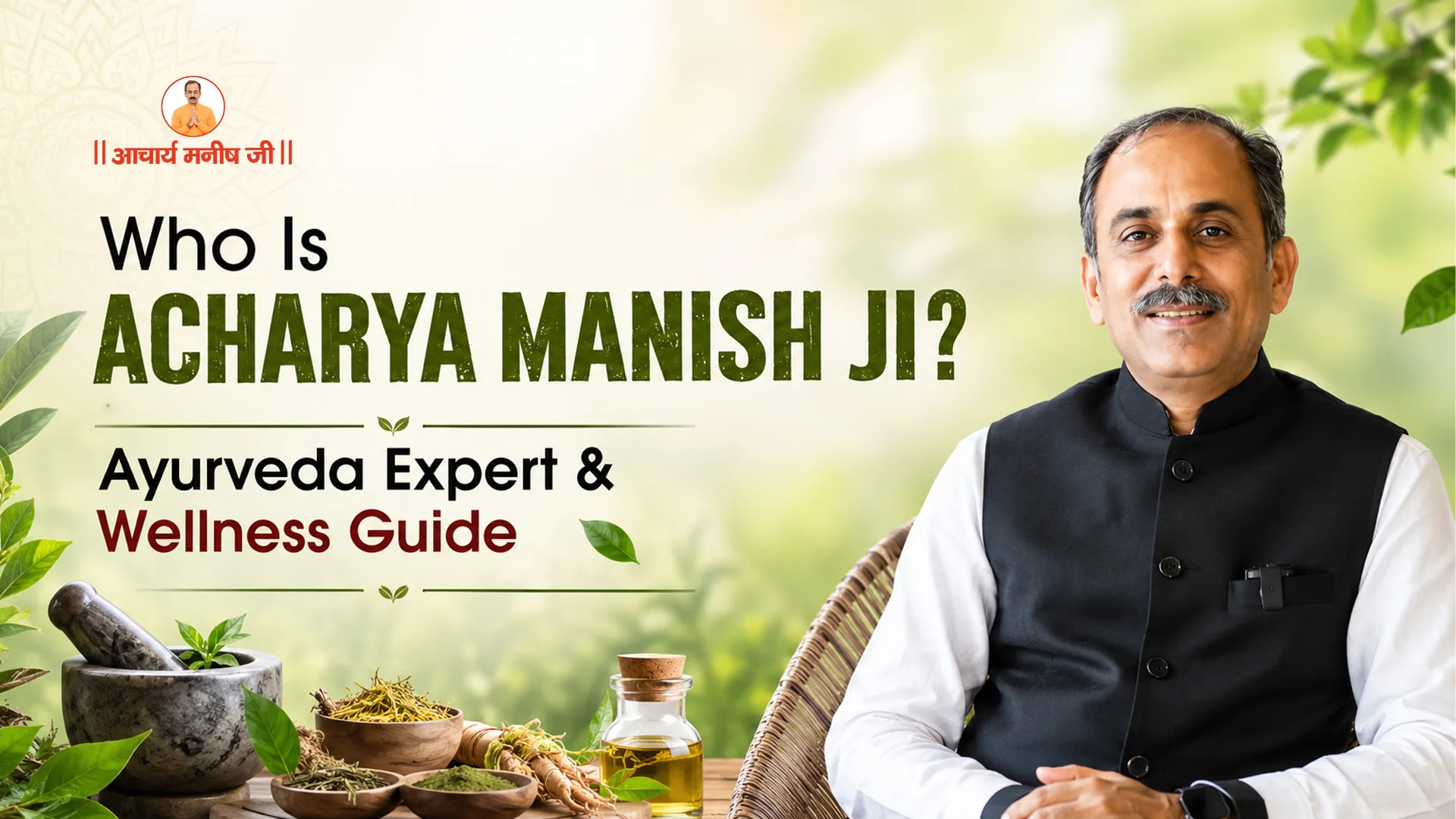 Who Is Acharya Manish Ji? Ayurveda Expert & Wellness Guide